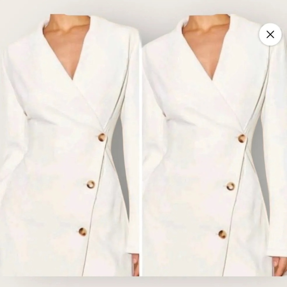 COPY - Jason Wu White Blazer Mini Dress